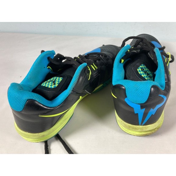 2016 Nike Lunar Ballistec 1.5 Rafael RAFA Nadal 10.5 Black Volt Blue 812939-043